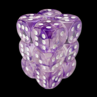 TDSO Eldritch Swirl Purple 12 x D6 Dice Set