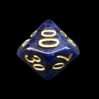TDSO Galaxy Glitter Universe Percentile Dice