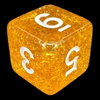 TDSO Glitter Gold D6 Dice