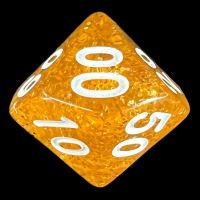 TDSO Glitter Gold Percentile Dice