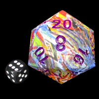 TDSO Graffiti Anime MASSIVE 55mm D20 Dice in Box