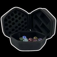 SPECIAL OFFER TDSO Hexagonal Mk2 Gaming Case & Dice Tray - Black