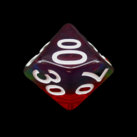 TDSO Layer Transparent Rainbow Percentile Dice