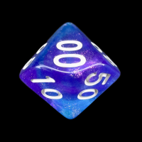 TDSO Photo Reactive Blue & Purple Percentile Dice
