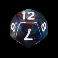TDSO Photo Reactive Blue & Red D12 Dice