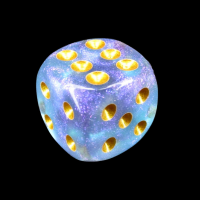 TDSO Photo Reactive Cyan & Purple 16mm D6 Spot Dic