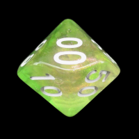 TDSO Photo Reactive Green & Pink Percentile Dice