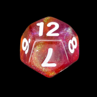 TDSO Photo Reactive Orange & Purple 16mm D12 Dice