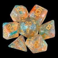 TDSO Luminous Koi 7 Dice Polyset