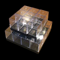 CLEARANCE 25 x Standard Perspex Dice Cubes
