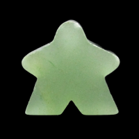 TDSO Gemstone Aventurine Green Meeple T1