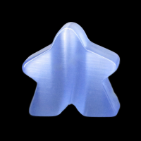 TDSO Cats Eye Glass Light Blue Meeple T1