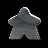 TDSO Gemstone Hematite Meeple T1