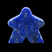 TDSO Gemstone Lapis Lazuli Meeple T2