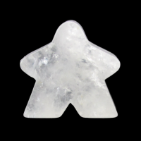 TDSO Gemstone Quartz Clear Meeple T1