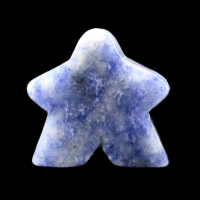 TDSO Gemstone Sodalite Light Meeple T1