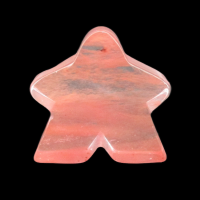 TDSO Gemstone Quartz Strawberry Meeple T1