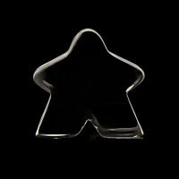 TDSO Zircon Glass Diamond Meeple T1