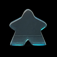 TDSO Zircon Glass Sapphire Meeple T1