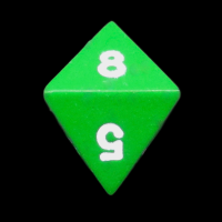 CLEARANCE TDSO Metal Spectrum Green Finish D8 Dice - Discontinued 33% Off