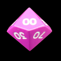 CLEARANCE TDSO Metal Spectrum Pink Finish Percentile Dice - Discontinued 33% Off