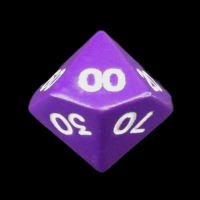 CLEARANCE TDSO Metal Spectrum Purple Finish Percentile Dice - Discontinued 33% Off