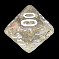 TDSO Metallic Flakes Small Stars Percentile Dice