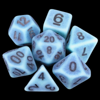 TDSO Opaque Antique Ghostly Turquoise 7 Dice Polyset