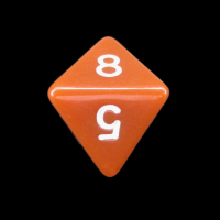 TDSO Opaque Brown D8 Dice