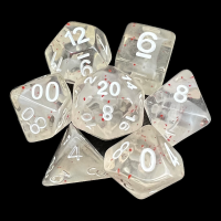 TDSO Particles Swirl Blossom Snowfall 7 Dice Polyset