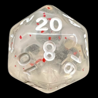 TDSO Particles Swirl Blossom Snowfall D20 Dice