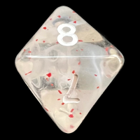 TDSO Particles Swirl Blossom Snowfall D8 Dice