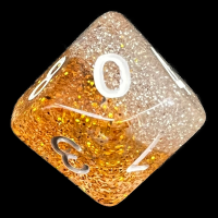 TDSO Particles Gold & Silver D10 Dice