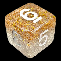 TDSO Particles Gold & Silver D6 Dice