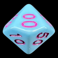TDSO Pastel Opaque Blue & Purple Percentile Dice