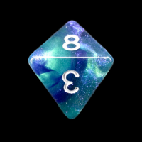 TDSO Photo Reactive Blue & Green D4 Dice
