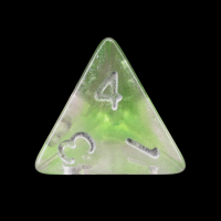 TDSO Photo Reactive Green & Purple D4 Dice