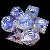 TDSO Sharp Edge Unicorn 7 Dice Polyset + Case