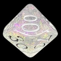 TDSO Shimmer Purple & Silver Percentile Dice