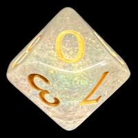 TDSO Shimmer Rose & Gold D10 Dice