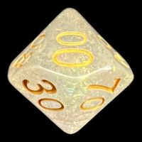 TDSO Shimmer Rose & Gold Percentile Dice