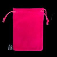 HALF PRICE TDSO Small Pink Soft Touch Dice Bag