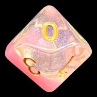 TDSO Snow Globe Cherry Blossom D10 Dice