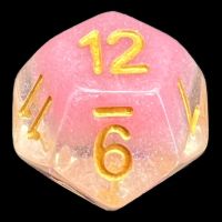 TDSO Snow Globe Cherry Blossom D12 Dice