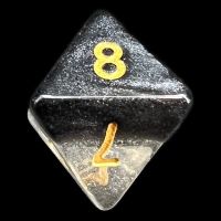 TDSO Snow Globe Glitter Crystal Ice D8 Dice