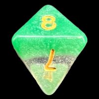 TDSO Snow Globe Spring Dew D8 Dice