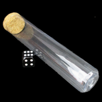 SPECIAL OFFER Dice Test Tube With Cork Top - Holds 7-8 Dice