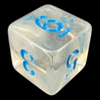 TDSO Winter Frost Blue D6 Dice
