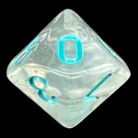 TDSO Winter Frost Turquoise D10 Dice
