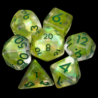 TDSO Yellow Dragon Scale 7 Dice Polyset